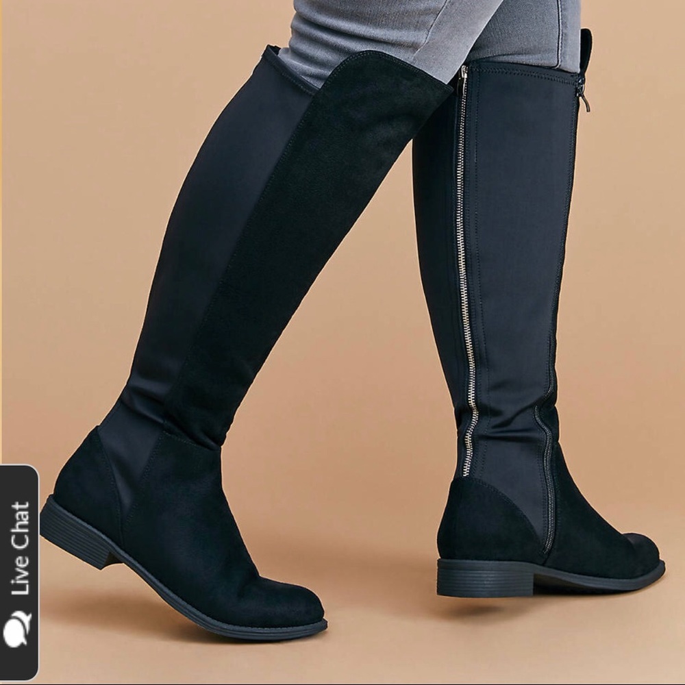 Brand New Lane Bryant over the knee WIDE boots
